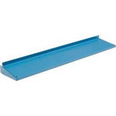 GLOBAL EQUIPMENT Global Industrial„¢ Steel Upper Shelf, 96"W x 12"D, Blue 249195BL